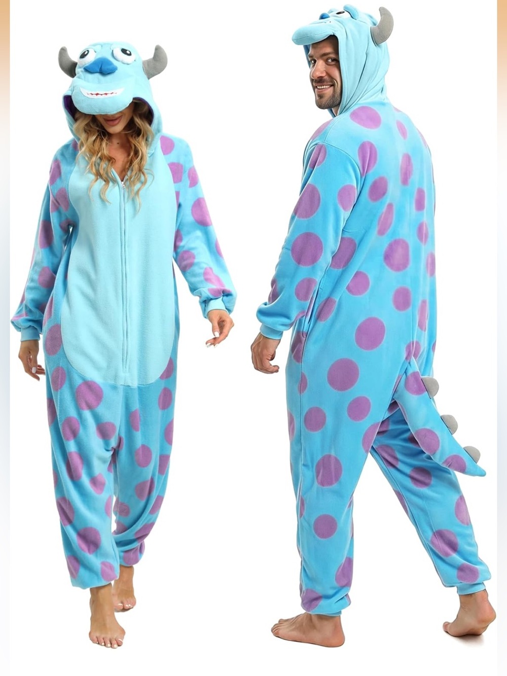 XS unisex Adult Onesie Animal Pajamas Halloween Cosplay Sleepwear